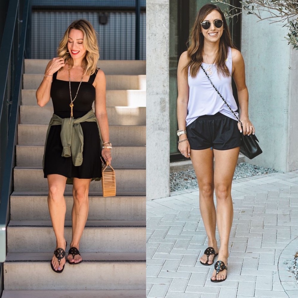 Tory Burch MILLER black SANDAL - Picture 3 of 9